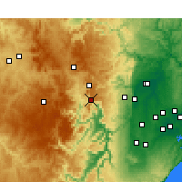 Nearby Forecast Locations - Katoomba - Harita