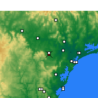 Nearby Forecast Locations - Cessnock - Harita