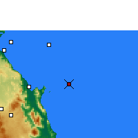 Nearby Forecast Locations - Moore Reef - Harita