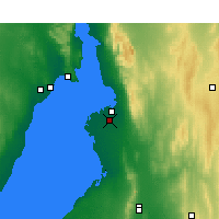 Nearby Forecast Locations - Port Pirie Havalimanı - Harita