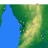 Nearby Forecast Locations - Parafield - Harita