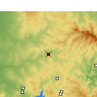 Nearby Forecast Locations - Dunedoo - Harita