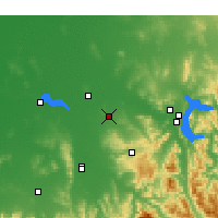 Nearby Forecast Locations - Rutherglen - Harita
