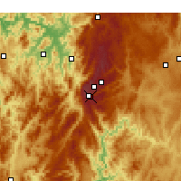 Nearby Forecast Locations - Thredbo - Harita