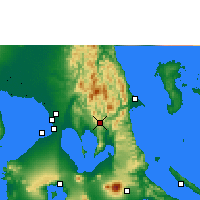 Nearby Forecast Locations - Tanay - Harita