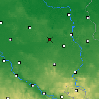 Nearby Forecast Locations - Senftenberg - Harita