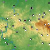Nearby Forecast Locations - Zittau - Harita