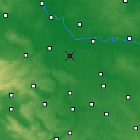 Nearby Forecast Locations - Köthen - Harita