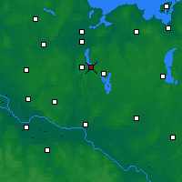 Nearby Forecast Locations - Ratzeburg - Harita
