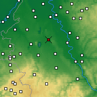 Nearby Forecast Locations - Bergheim - Harita