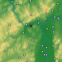 Nearby Forecast Locations - Ingelheim - Harita