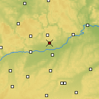 Nearby Forecast Locations - Kösching - Harita