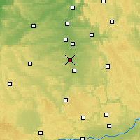 Nearby Forecast Locations - Schwabach - Harita