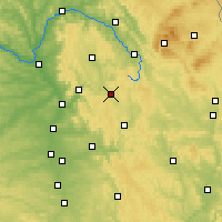 Nearby Forecast Locations - Pottenstein - Harita