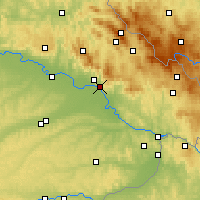 Nearby Forecast Locations - Deggendorf - Harita