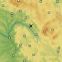 Nearby Forecast Locations - Kulmbach - Harita