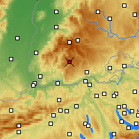 Nearby Forecast Locations - Todtmoos - Harita