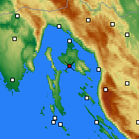 Nearby Forecast Locations - Krk - Harita