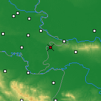 Nearby Forecast Locations - Tovarnik - Harita
