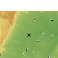 Nearby Forecast Locations - Bemetara district - Harita