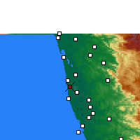 Nearby Forecast Locations - Kanjikkuzhi - Harita