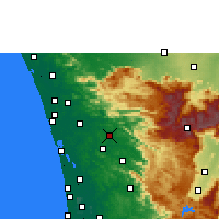 Nearby Forecast Locations - Kothamangalam - Harita