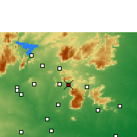 Nearby Forecast Locations - Namagiripettai - Harita