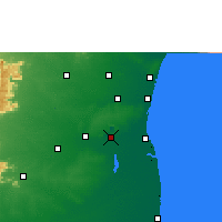 Nearby Forecast Locations - Neyveli - Harita
