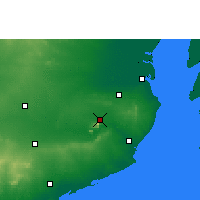 Nearby Forecast Locations - Palitana - Harita