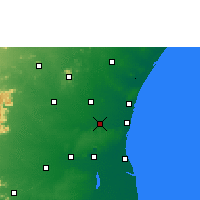 Nearby Forecast Locations - Panruti - Harita
