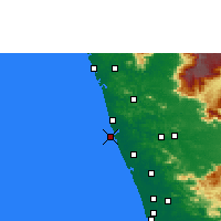 Nearby Forecast Locations - Ponnani - Harita