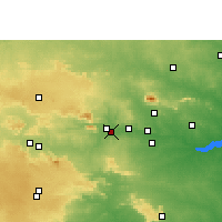 Nearby Forecast Locations - Tenudam-cum-Kathara - Harita
