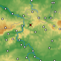 Nearby Forecast Locations - Česká Kamenice - Harita