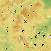 Nearby Forecast Locations - Planá - Harita
