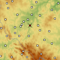 Nearby Forecast Locations - Přeštice - Harita