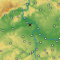 Nearby Forecast Locations - Roudnice nad Labem - Harita
