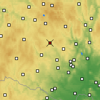 Nearby Forecast Locations - Velké Meziříčí - Harita