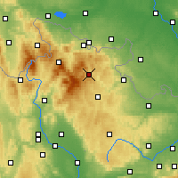 Nearby Forecast Locations - Vrbno pod Pradědem - Harita