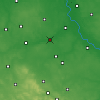 Nearby Forecast Locations - Białobrzegi - Harita