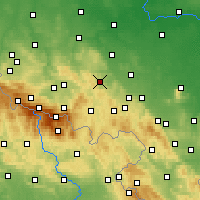 Nearby Forecast Locations - Bolków - Harita