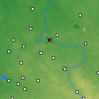 Nearby Forecast Locations - Działoszyn - Harita