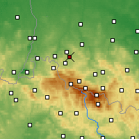 Nearby Forecast Locations - Gryfów Śląski - Harita