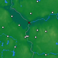 Nearby Forecast Locations - Kostrzyn nad Odrą - Harita