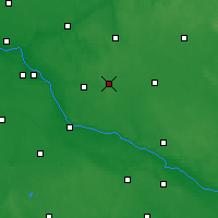 Nearby Forecast Locations - Skępe - Harita
