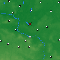 Nearby Forecast Locations - Sława - Harita