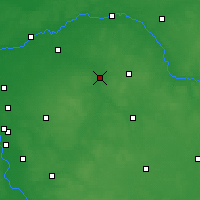 Nearby Forecast Locations - Węgrów - Harita