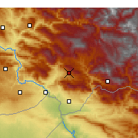 Nearby Forecast Locations - Şırnak - Harita