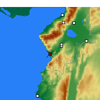 Nearby Forecast Locations - Samandağ - Harita
