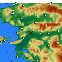 Nearby Forecast Locations - Germencik - Harita