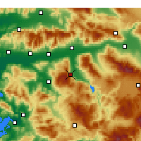 Nearby Forecast Locations - Bozdoğan - Harita